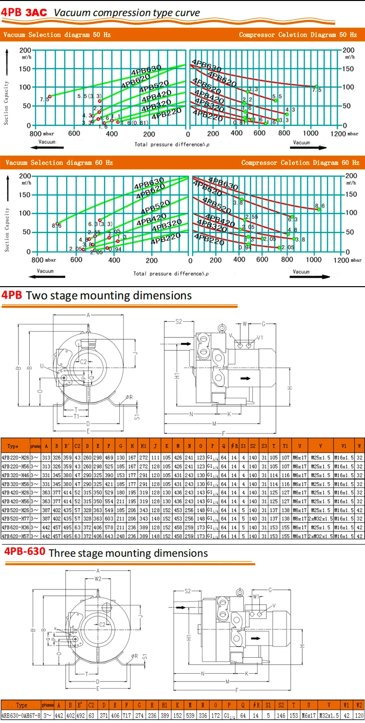 Vortex Blower Customizable Ring Blower for Pneumatic Conveying Systems